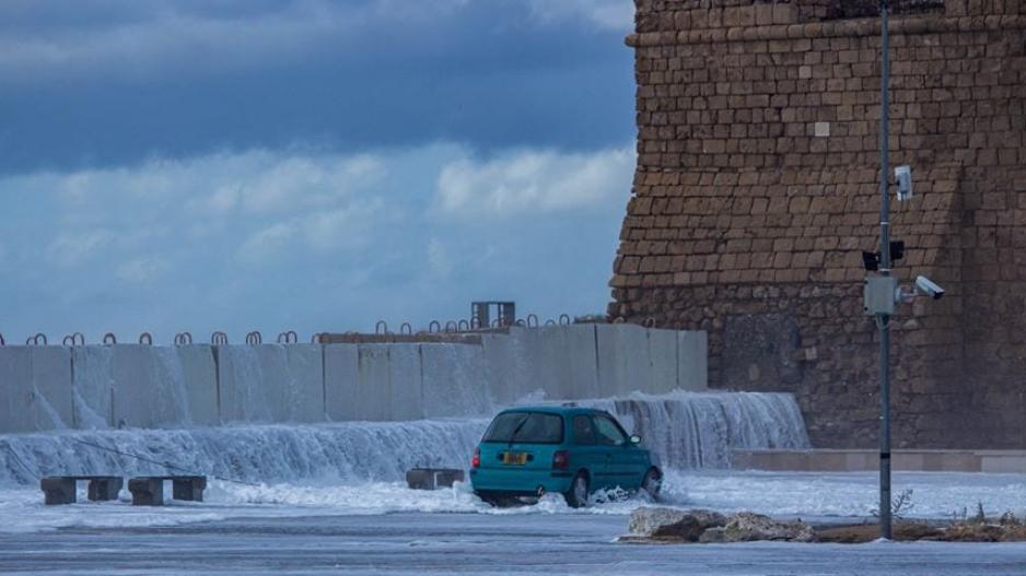 Flood event in Paphos, 25/12/2019