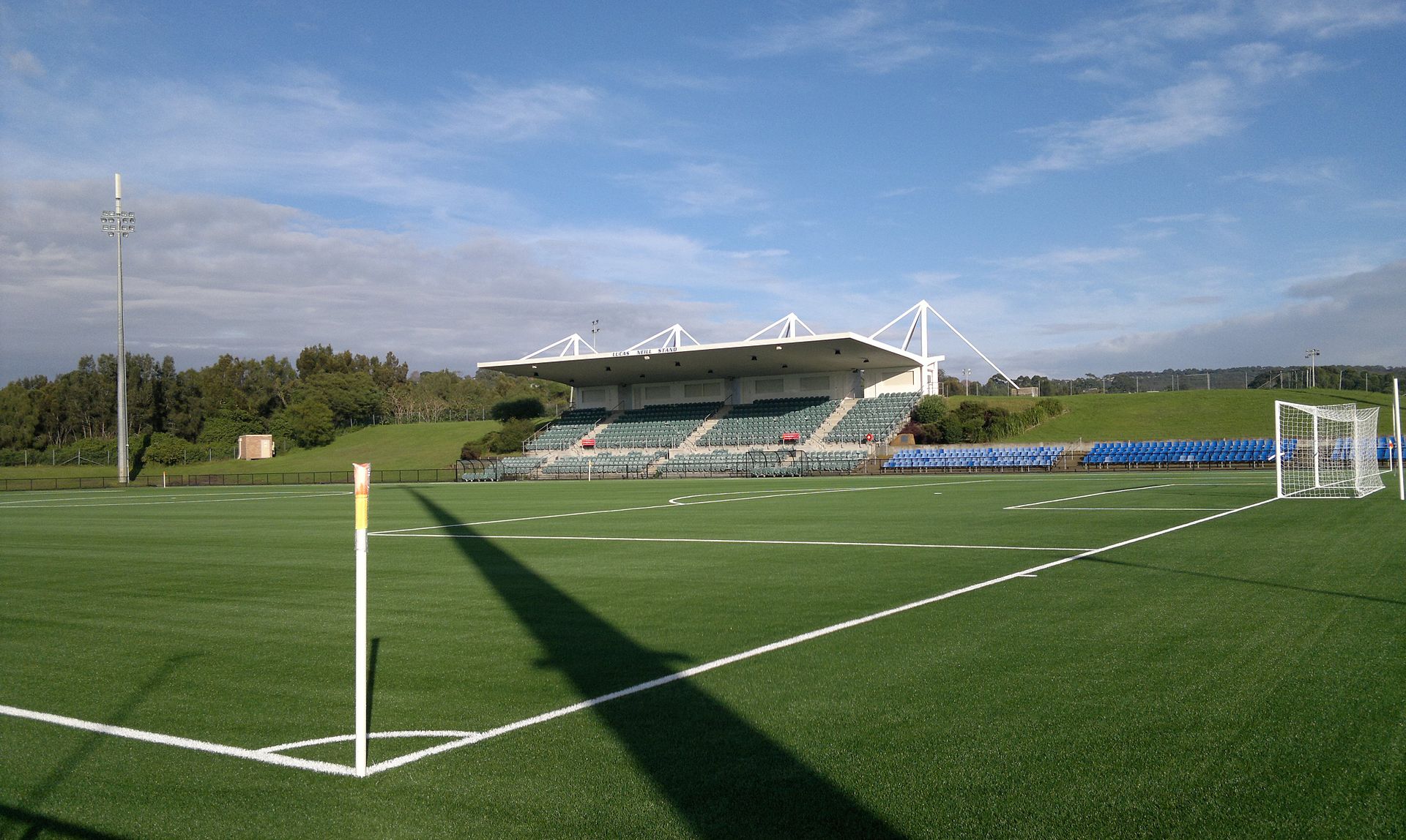 Cromer Park Synthetic Playing Surface. tormwater harvesting was integrated into the design of the synthetic field to irrigate fields 2, 3, 4 and 5 at Cromer Park